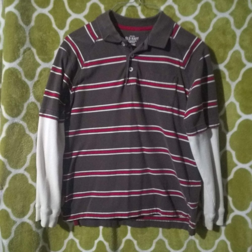Old Navy Long Sleeve Polo